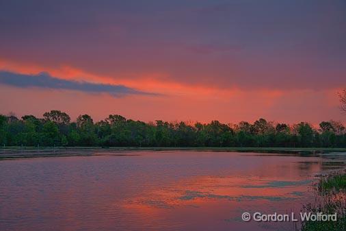 Dawn Over The Pond_46007.jpg - Photographed near Breaux Bridge, Louisiana, USA.